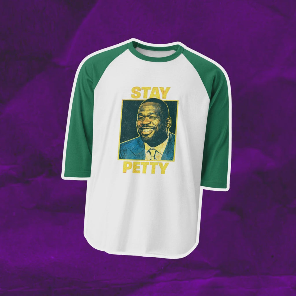 Stay Petty Raglan