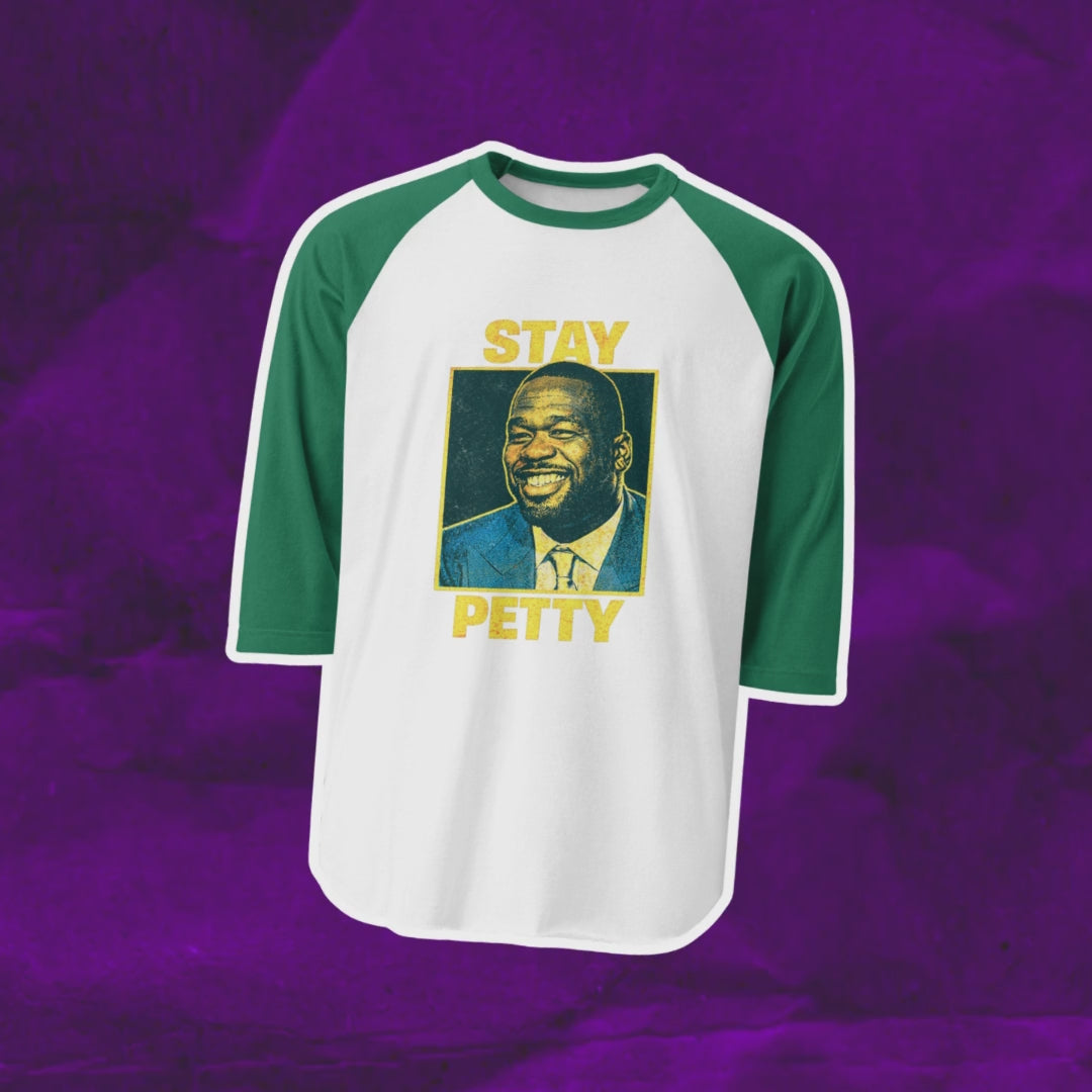 Stay Petty Raglan